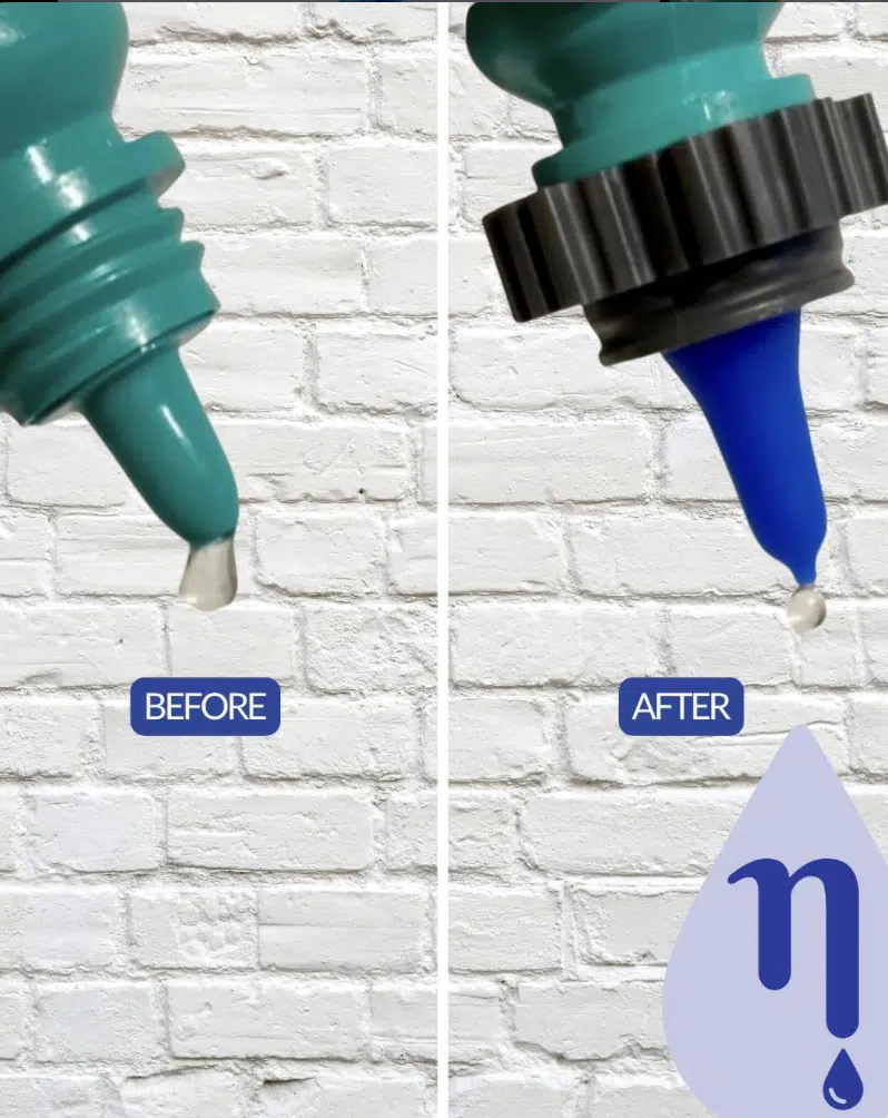 Nanodropper, Drop size comparison